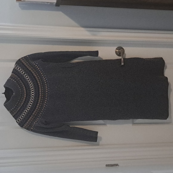 SIMONS | Fair Isle Jacquard Dress - Picture 2 of 3